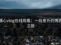 糖心vlog在线观看：一段意外的情感之旅