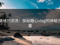 情绪的洪流：探秘糖心vlog的神秘力量