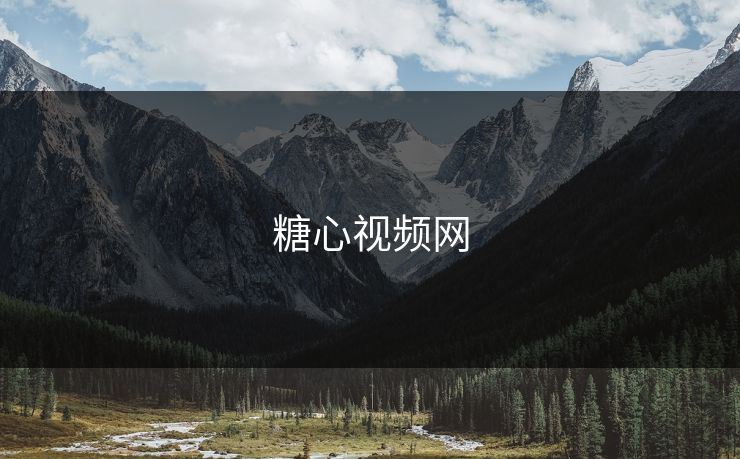 糖心视频网 糖心视频网