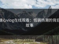 糖心vlog在线观看：低调热潮的背后故事