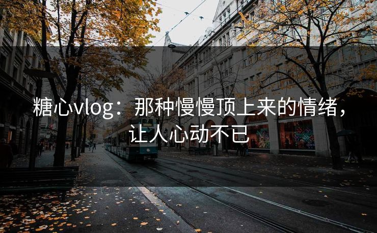 糖心vlog:那种慢慢顶上来的情绪,让人心动不已 糖心vlog:那种慢慢顶上来的情绪,让人心动不已
